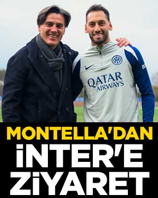 Montella'dan Inter'e ziyaret