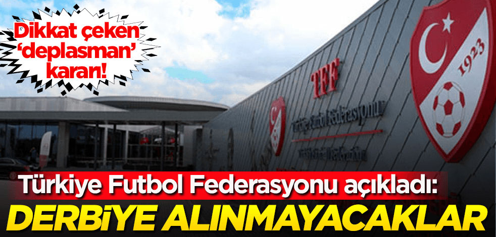 Türkiye Futbol Federasyonu’ndan yeni koronavirüs açıklaması: İşte seyirci yasağı ve alınan karar
