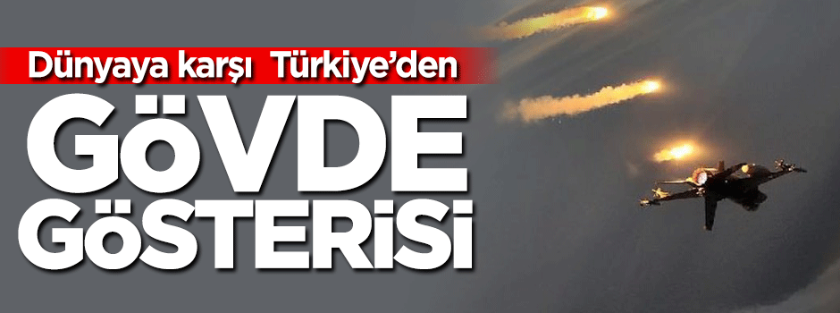 Türkiye gövde gösterisine hazırlanıyor