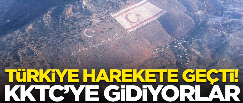 Türkiye harekete geçti! KKTC'ye gidiyorlar