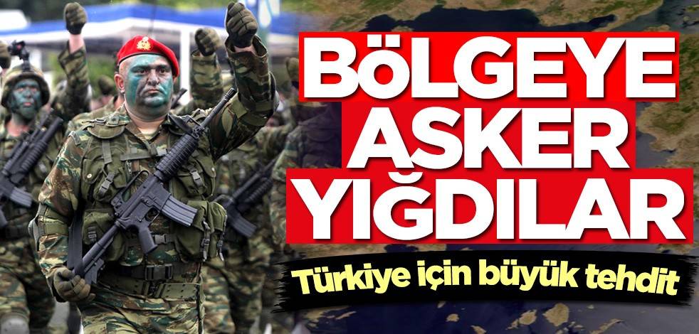 Türkiye için büyük tehdit! Bölgeye asker çıkardılar