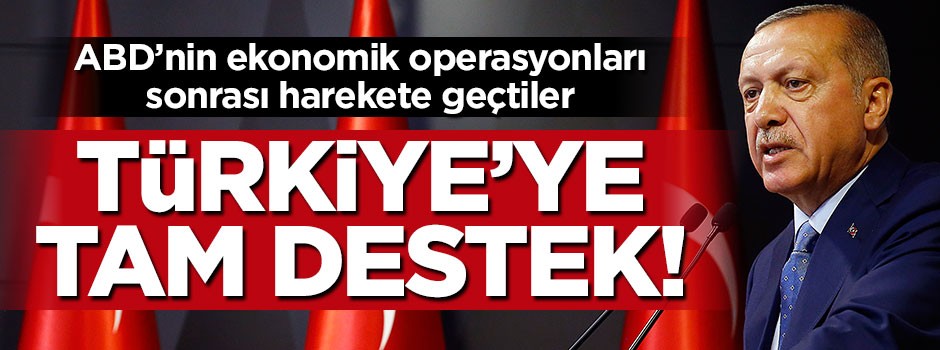 Türkiye için harekete geçtiler