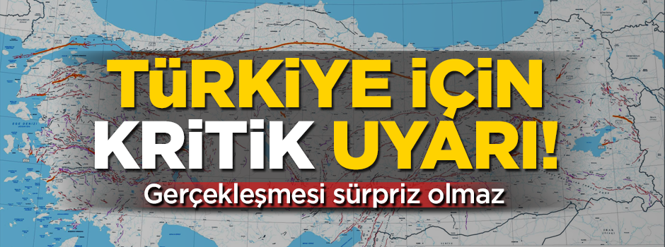 Türkiye için kritik uyarı! Gerçekleşirse sürpriz olmaz