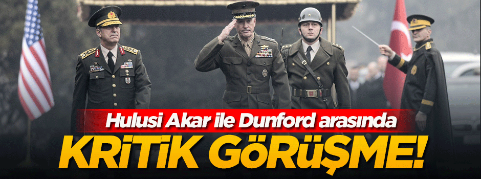 Türkiye ile ABD arasında kritik görüşme