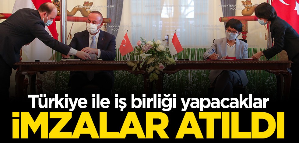 Türkiye ile Endonezya arasında kritik işbirliği