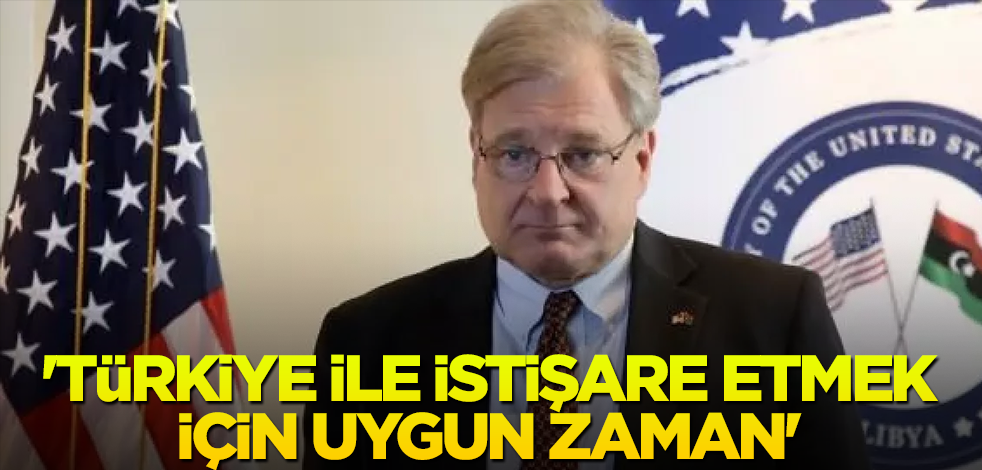 "Türkiye ile istişare etmek için uygun bir zaman!"