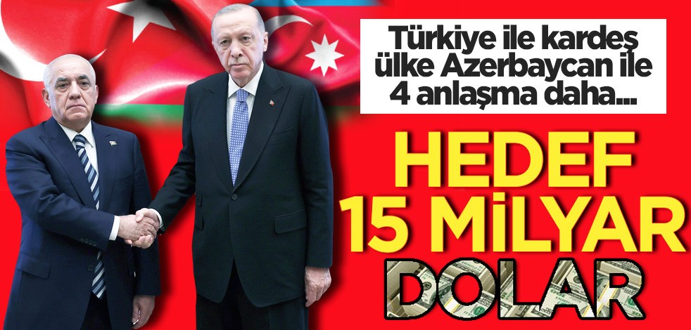 Türkiye ile kardeş ülke arasında yapılan anlaşma tarihe geçti: 4 yeni anlaşma imzalandı...