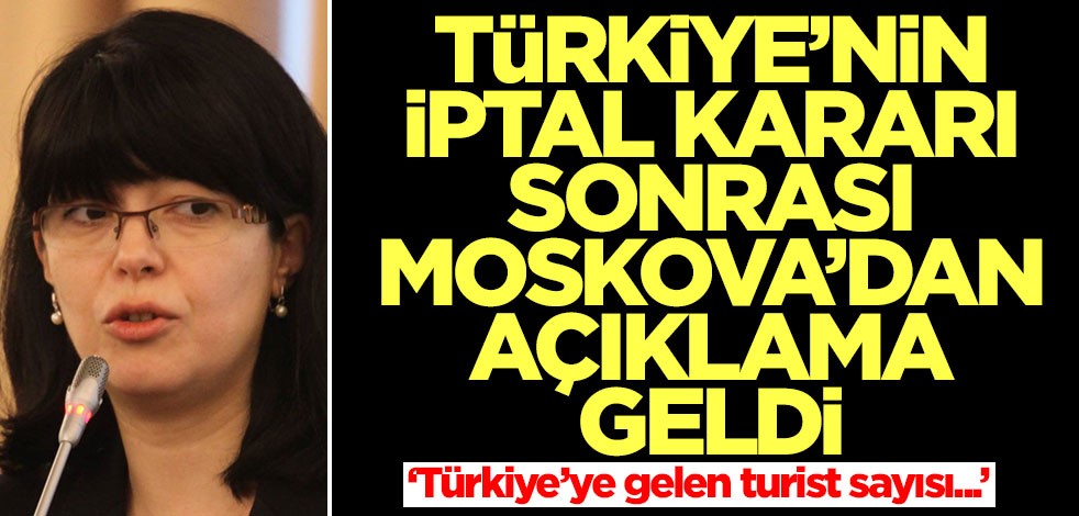 Türkiye iptal etti! Rusya'dan açıklama geldi: Türkiye'ye gelen Rus turist sayısı...