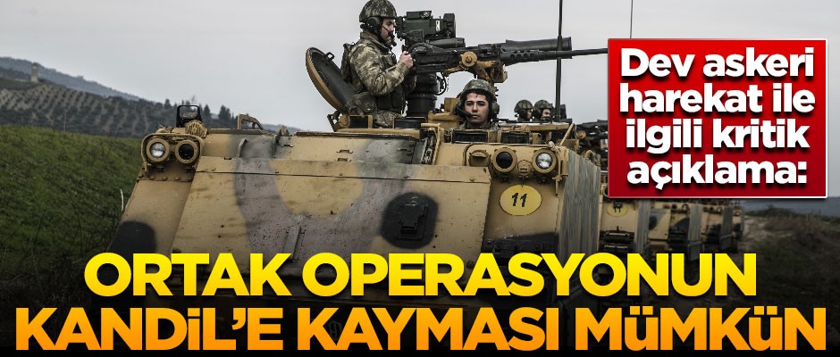Türkiye-İran ortak operasyonu ile ilgili kritik açıklama! "Operasyonun Kandil'e kayması mümkün"