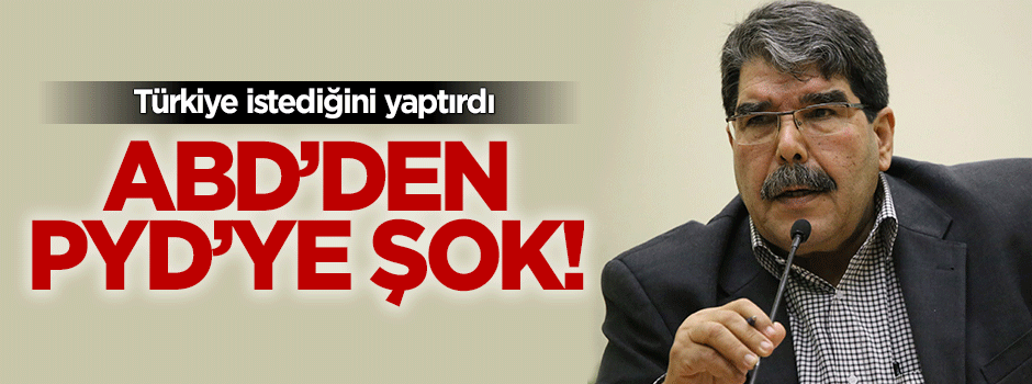 Türkiye istediğini yaptırdı: ABD'den PYD'ye şok!