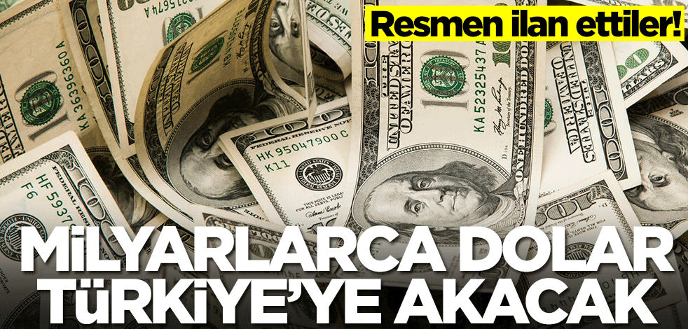 Türkiye kararını duyurdular! Milyarca dolar ile geliyorlar