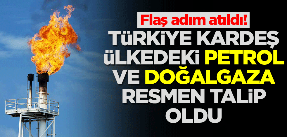 Türkiye kardeş ülkedeki doğalgaz veiçin harekete geçti! Bomba adım