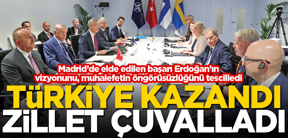 Türkiye kazandı Zillet çuvalladı