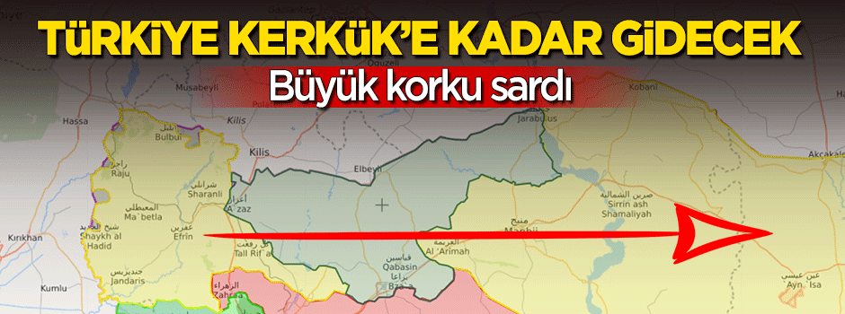 Türkiye Kerkük’e kadar gidecek
