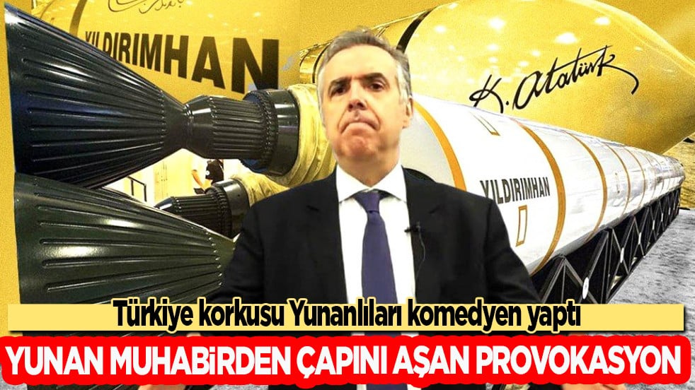 Türkiye korkusu Yunanlıları komedyen yaptı: Yunan muhabirden çapını aşan provokasyon 