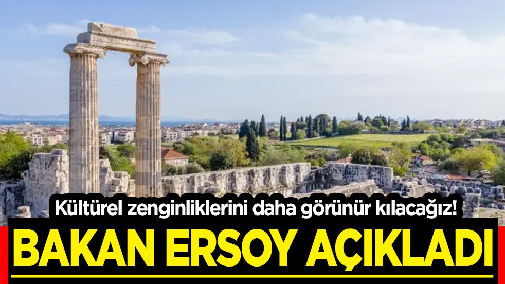 Türkiye Kültür Yolu Festivali ilk kez Aydın'da! Bakan Ersoy: Aydın'ın kültürel zenginliklerini daha görünür kılacağız