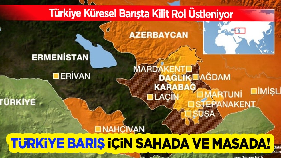 Türkiye küresel barışta kilit rol üstleniyor Uslu: Türkiye barış için sahada ve masada