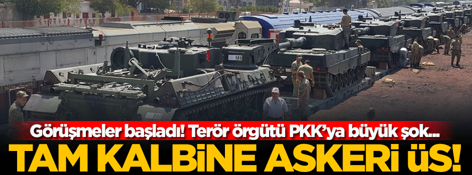 Türkiye Kuzey Irak'a üs kurabilir!