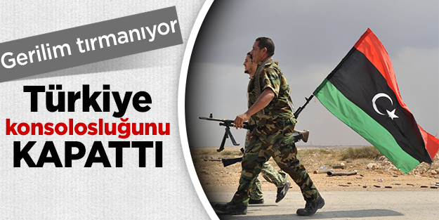 Türkiye, Libya konsolosluğunu kapattı