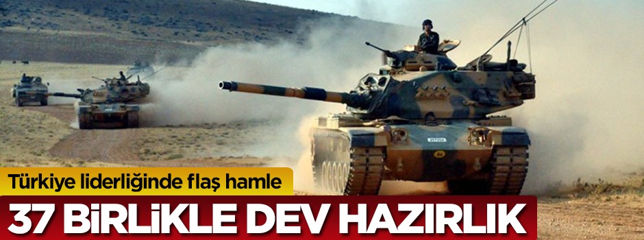 Türkiye liderliğinde flaş hamle