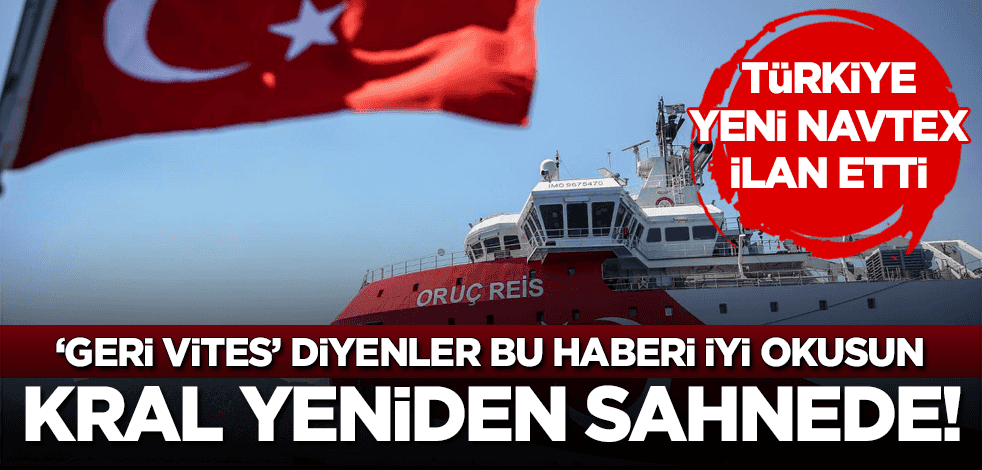 Türkiye Meis Adası'nın güneyi için yeni Navtex yayınladı