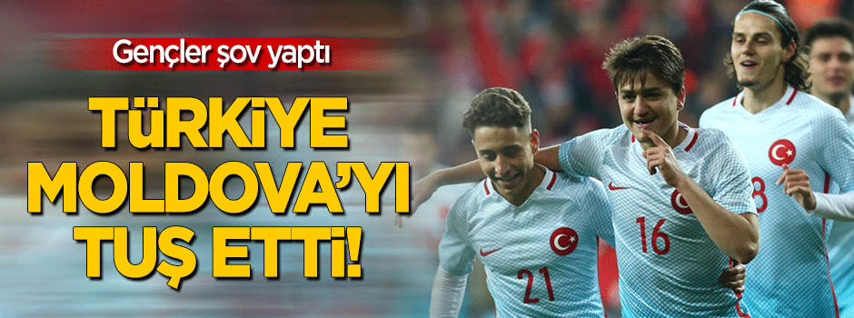 Türkiye Moldova'yı tuş etti!