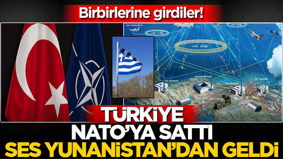 Türkiye NATO’ya sattı ses Yunanistan’dan geldi: Birbirlerine girdiler!