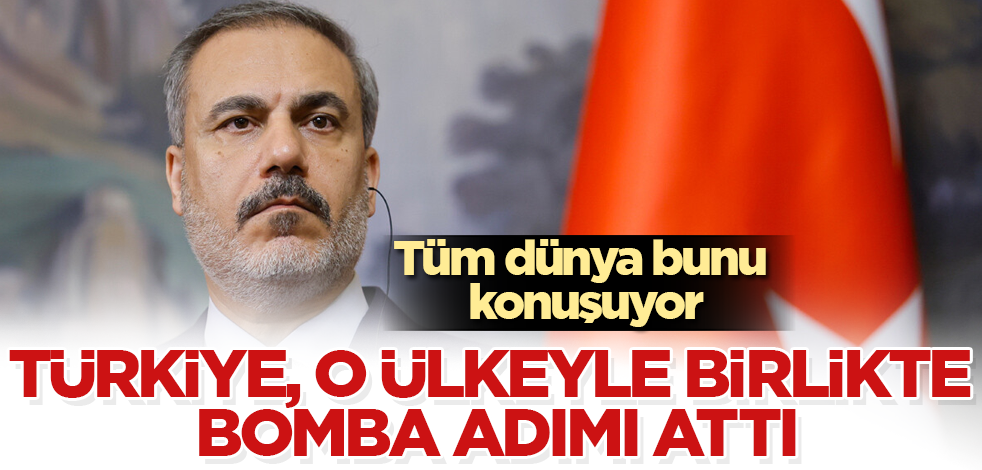 Türkiye, o ülkeyle birlikte bomba adımı attı! Tüm dünya bunu konuşuyor