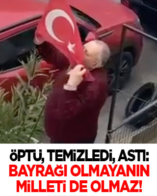 Türkiye onu konuşmuştu: Bayrağı olmayanın milleti olmaz