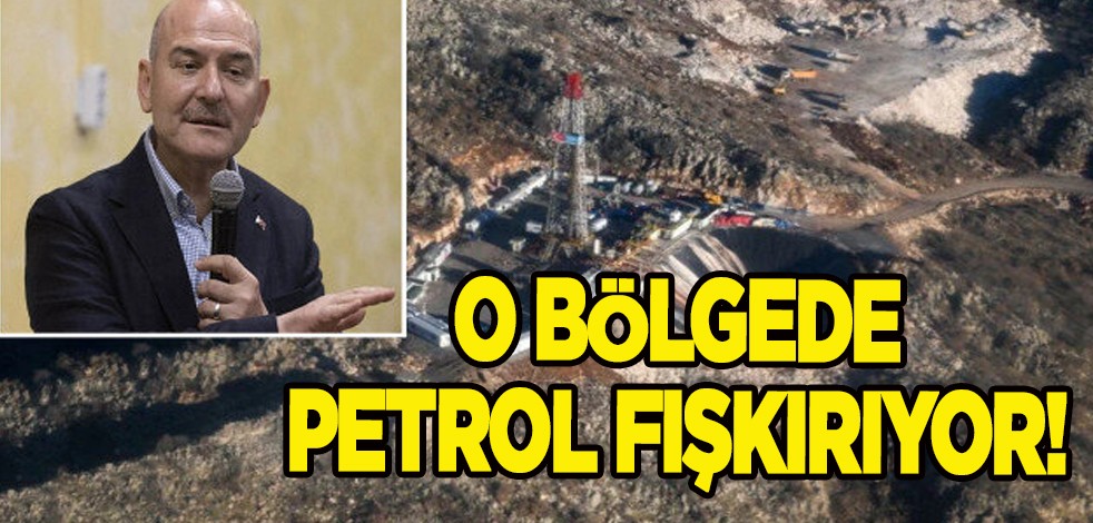 Türkiye petrol rezervi keşiflerinde büyük adım attı! Süleyman Soylu inceledi: Türkiye'nin o bölgesinde petrol fışkırıyor