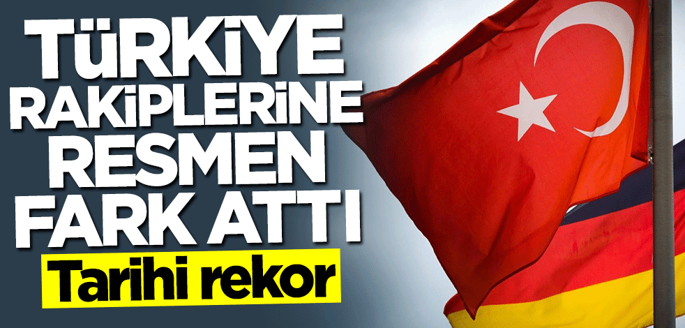 Türkiye rakiplerine resmen fark attı! Tarihi rekor