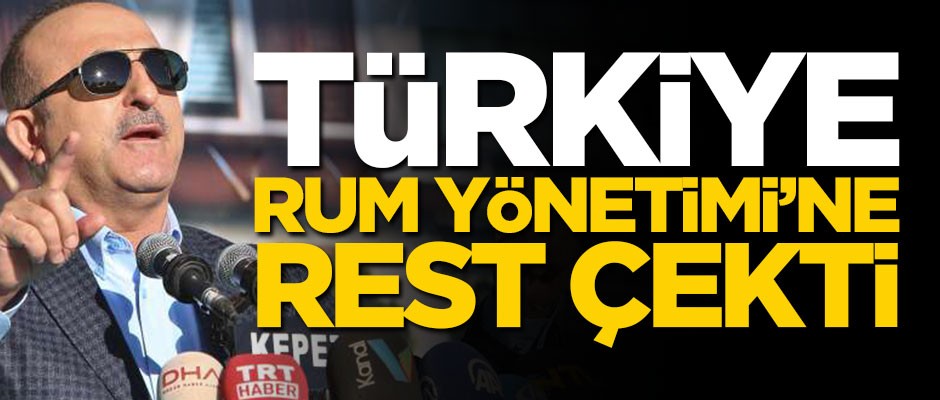 Türkiye, Rum Yönetimi'ne rest çekti