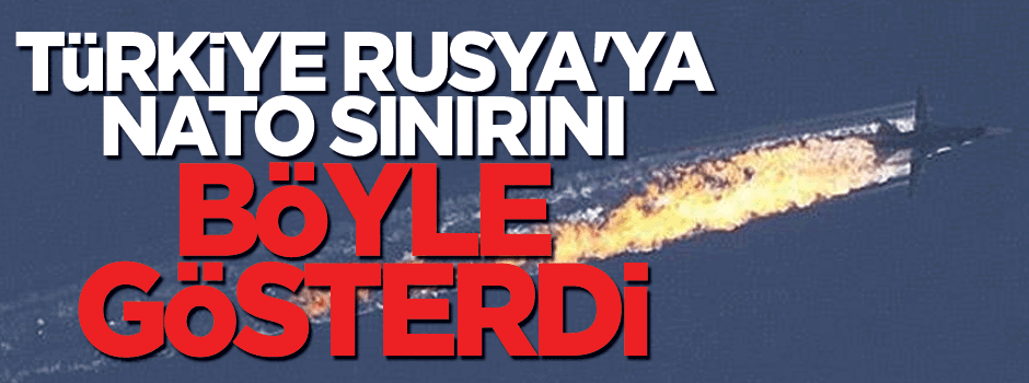 'Türkiye Rusya'ya NATO sınırının nereden geçtiğini gösterdi'