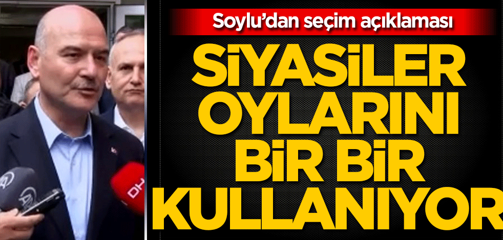Türkiye sandık başında! Siyasiler oylarını bir bir kullanıyor