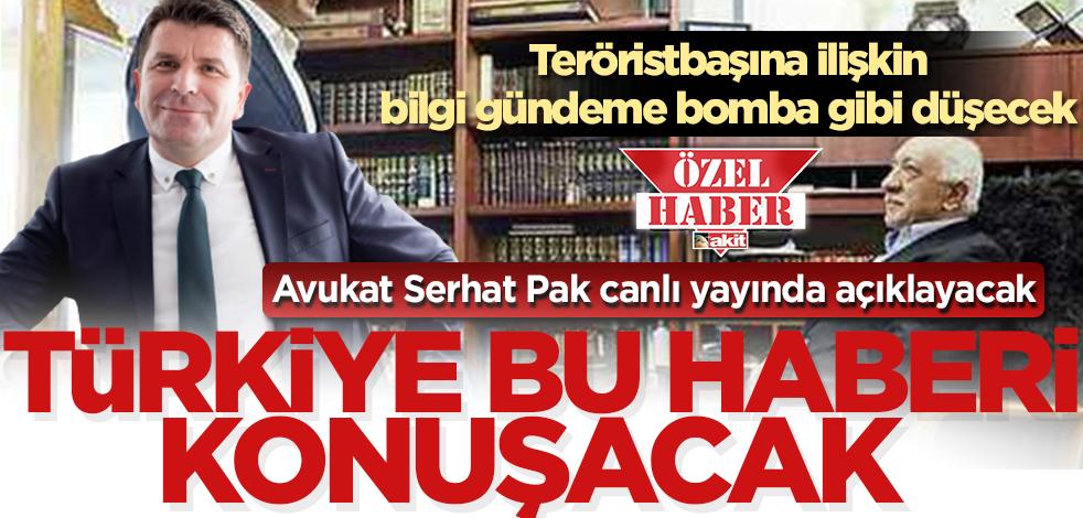 Türkiye Serhat Pak’ın bu haberini konuşacak