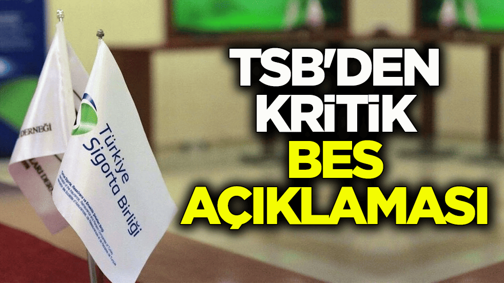 Türkiye Sigortalar Birliğinden BES açıklaması: Sistemik sorun yok, yakından takip ediliyor