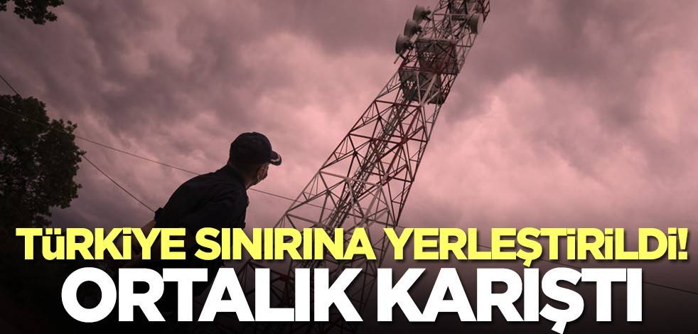 Türkiye sınırına yerleştirildi! Yunanistan'a çok sert tepki