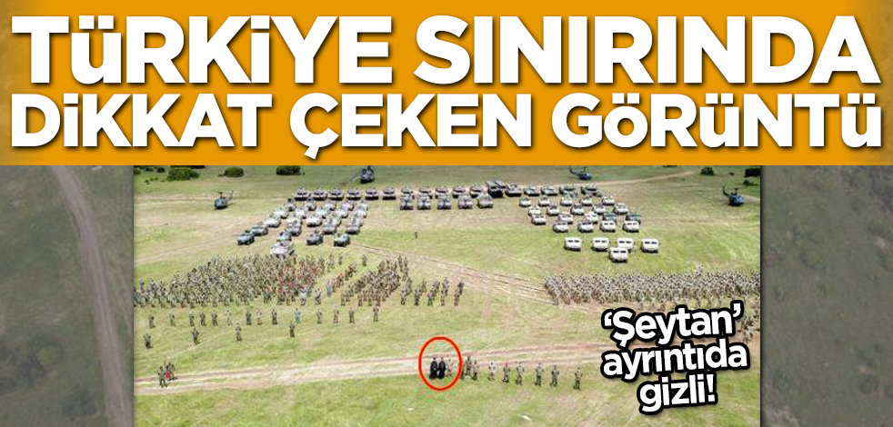 Türkiye sınırında dikkat çeken görüntü! ABD çıkarmasında 'papaz' provokasyonu