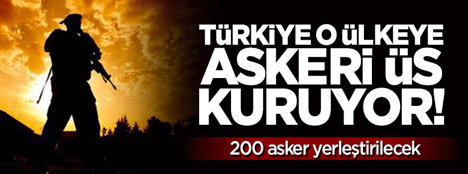 Türkiye Somali'ye askeri üs kuruyor