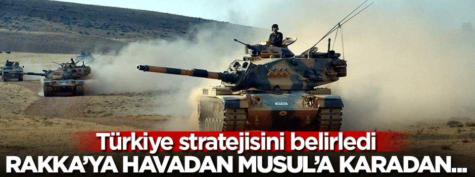 Türkiye stratejisini belirledi