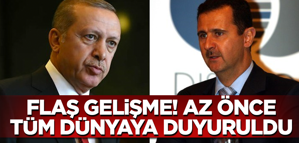 Türkiye-Suriye arasında önemli adım! Az önce tüm dünyaya duyuruldu