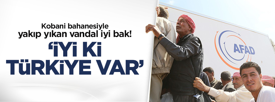 Türkiye Suriyeli Kürtlere kucak açtı