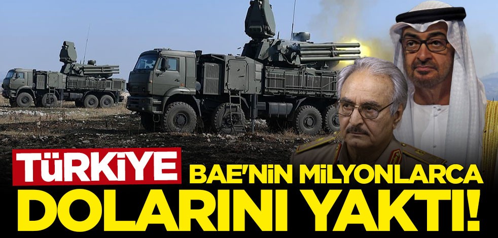 Türkiye tam 4 günde BAE'nin milyonlarca dolarını yaktı!