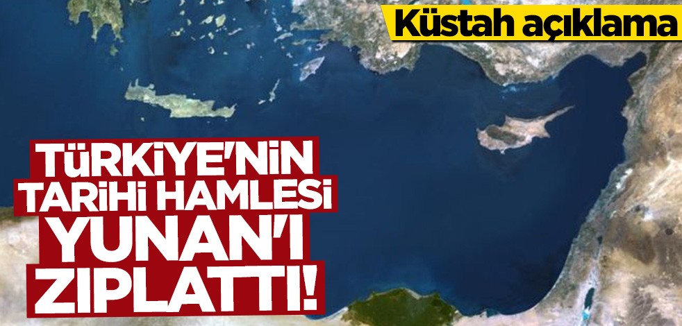 Türkiye tarihi hamlesi Yunan'ı zıplattı! Küstah açıklama