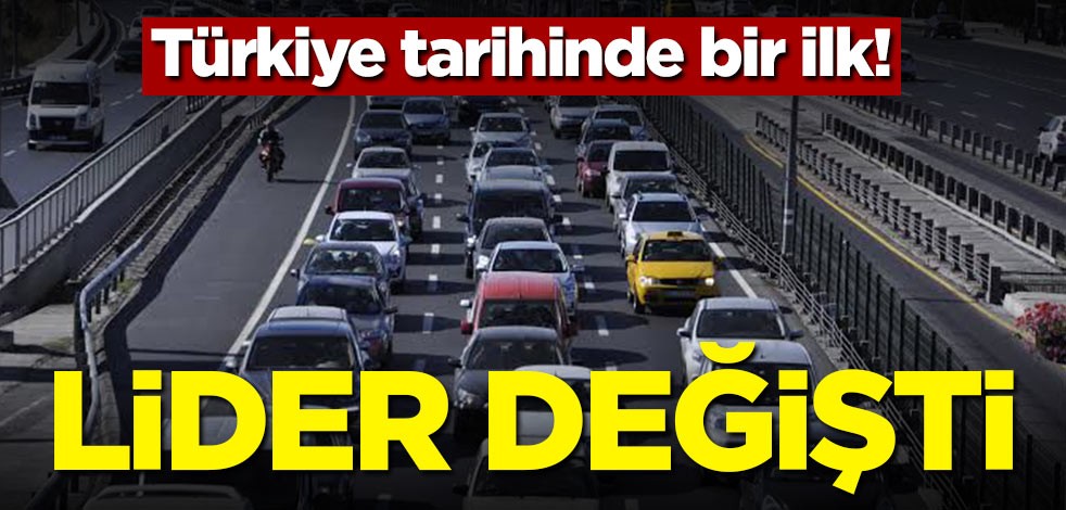 Türkiye tarihinde bir ilk! Lider değişti