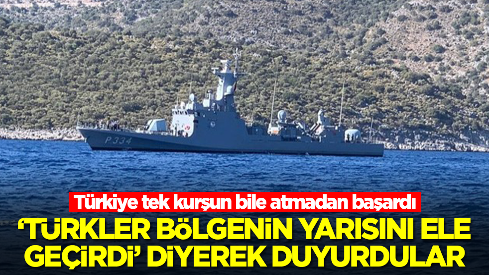 Türkiye tek kurşun bile atmadan başardı! 'Türkler bölgenin yarısını ele geçirdi' diyerek duyurdular