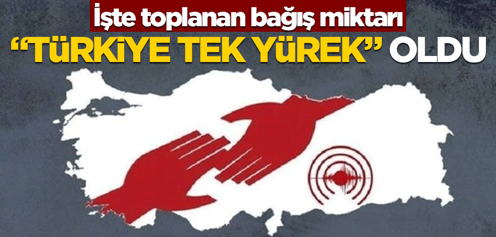 "Türkiye tek yürek" oldu