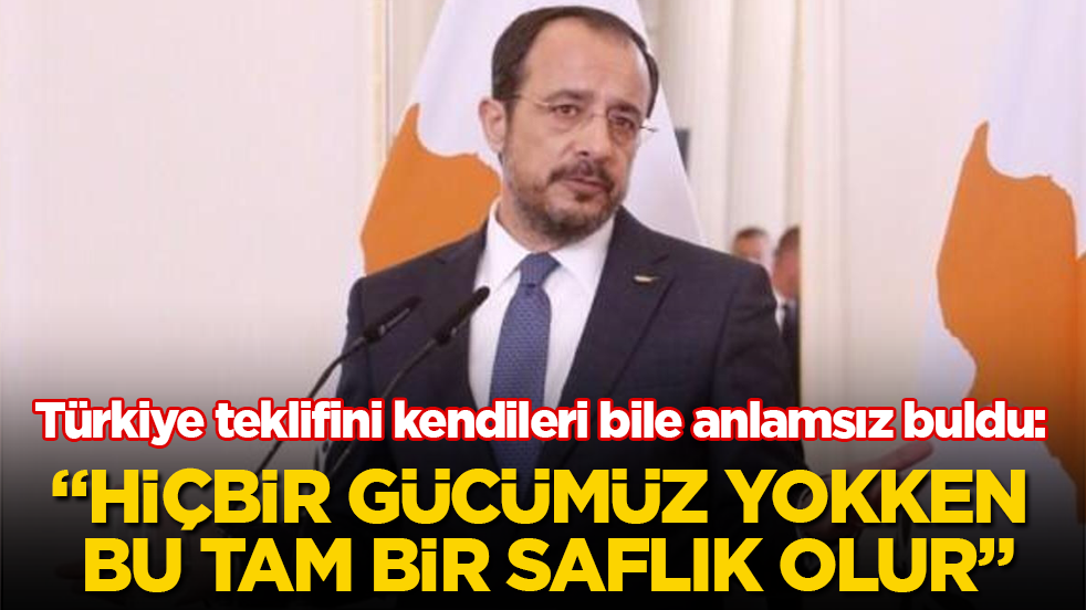Türkiye teklifini kendileri bile anlamsız buldu: Hiçbir gücümüz yokken bu tam bir saflık olur