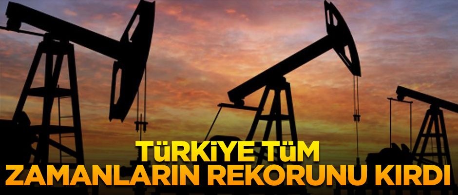 Türkiye tüm zamanların rekorunu kırdı