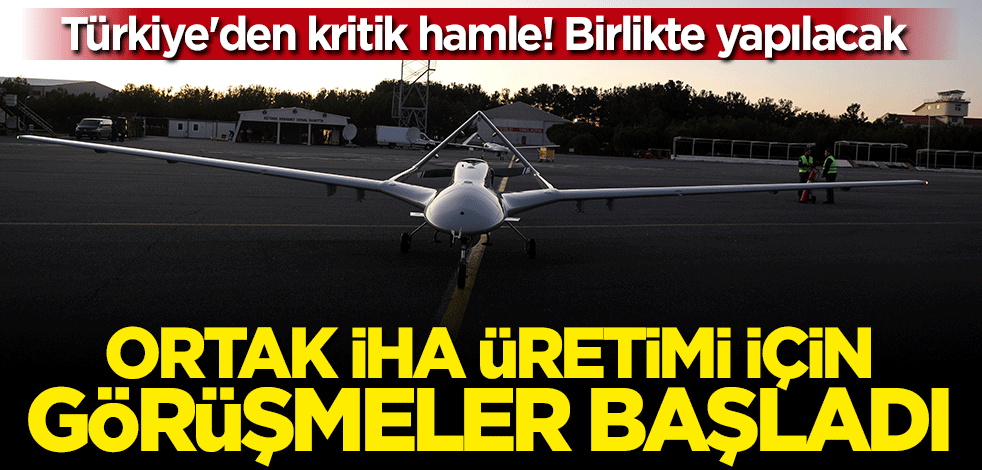 Türkiye Ukrayna ile ortak İHA üretimini görüşüyor